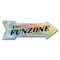 Signmission The Funzone Arrow Decal Funny Home Decor 18in Wide D-A-999575 - alternate 1